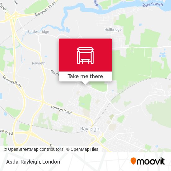 Asda, Rayleigh map