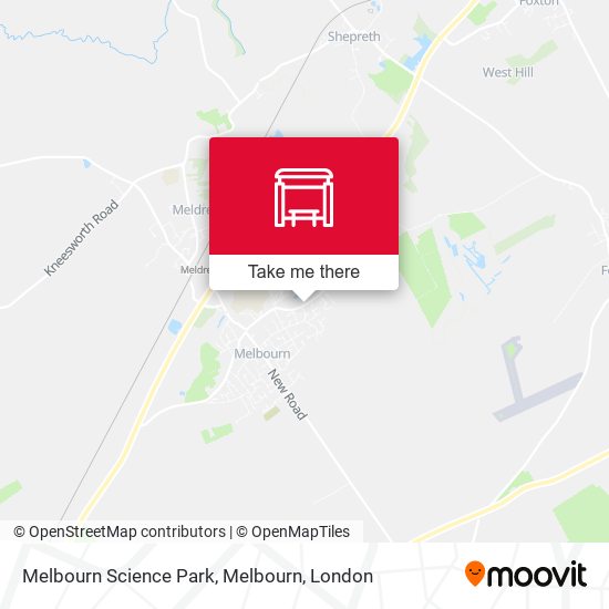 Melbourn Science Park, Melbourn map