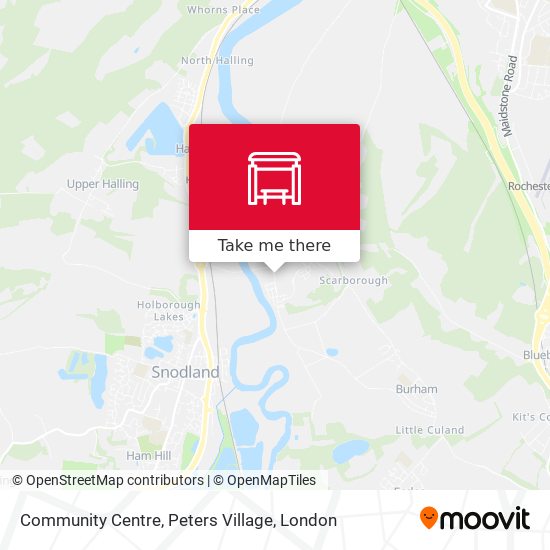 Community Centre, Peters Village map
