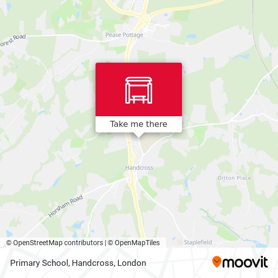 Primary School, Handcross map