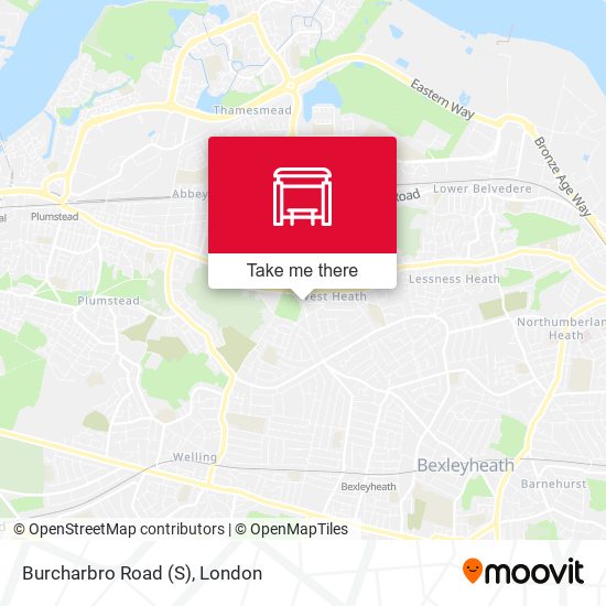 Burcharbro Road (S) map