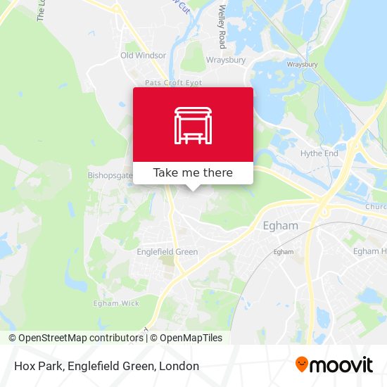Hox Park, Englefield Green map