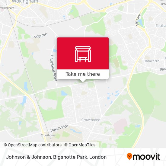 Johnson & Johnson, Bigshotte Park map