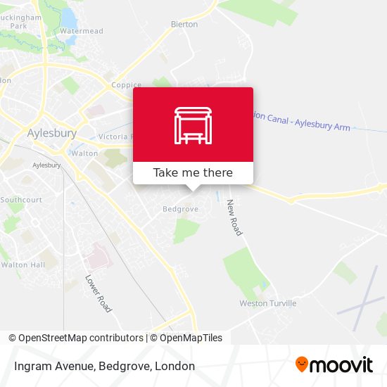 Ingram Avenue, Bedgrove map