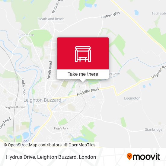 Hydrus Drive, Leighton Buzzard map