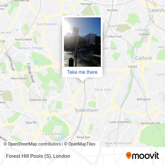 Forest Hill Pools (S) map