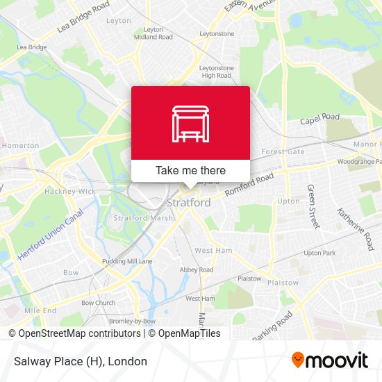 Salway Place (H) map
