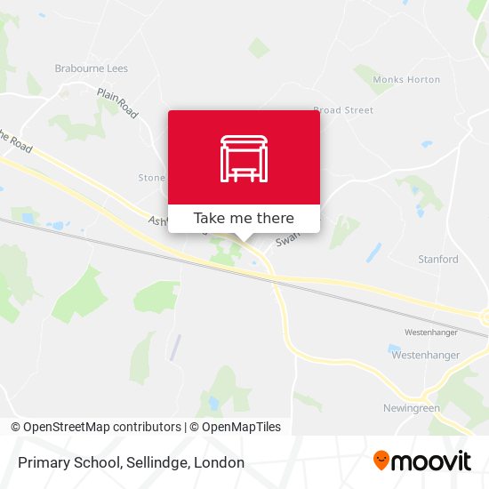 Primary School, Sellindge map