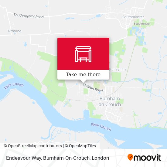 Endeavour Way, Burnham-On-Crouch map