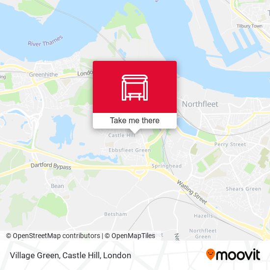 Village Green, Castle Hill map
