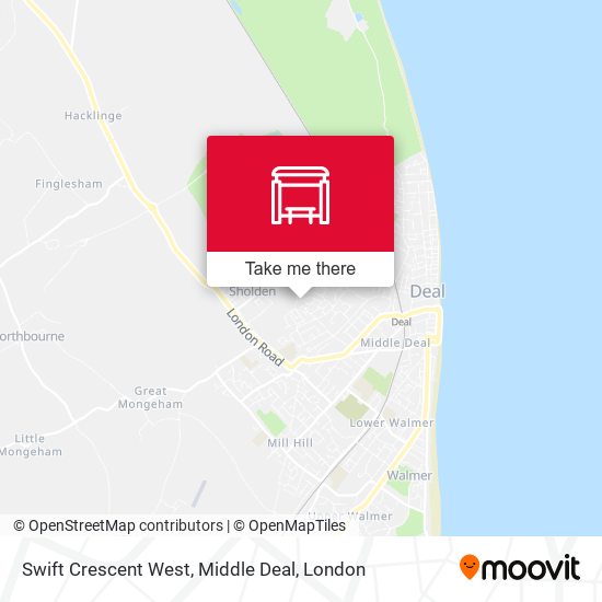 Swift Crescent West, Middle Deal map
