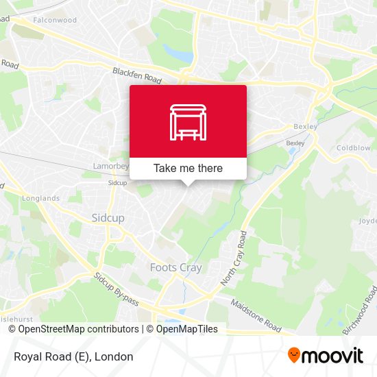 Royal Road (E) map
