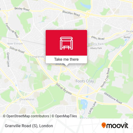 Granville Road (S) map