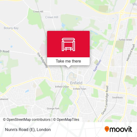 Nunn's Road (E) map