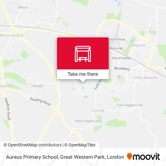 Aureus Primary School, Great Western Park map