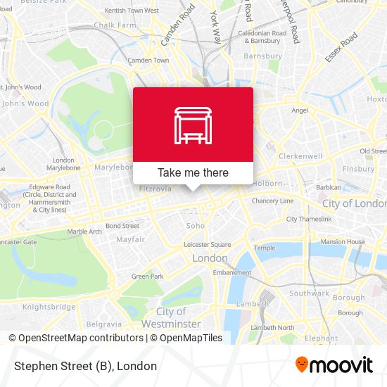 Stephen Street (B) map