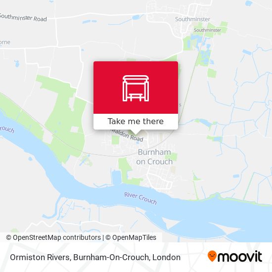 Ormiston Rivers, Burnham-On-Crouch map
