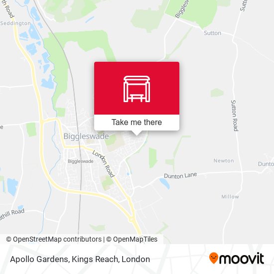 Apollo Gardens, Kings Reach map