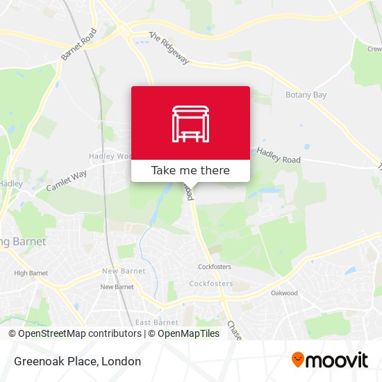 Greenoak Place map