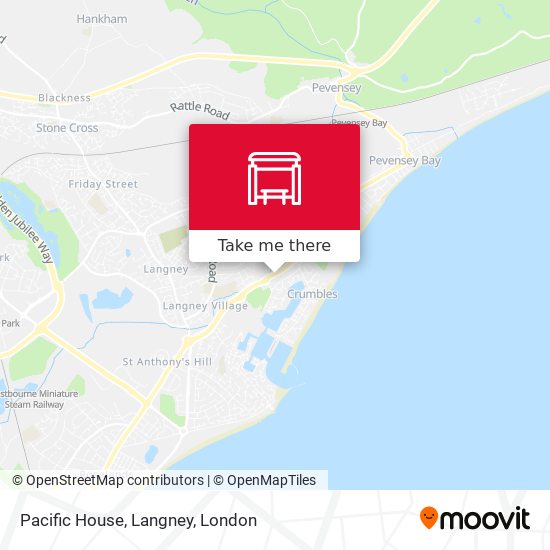 Pacific House, Langney map