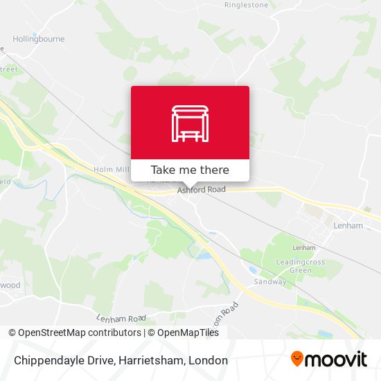 Chippendayle Drive, Harrietsham map