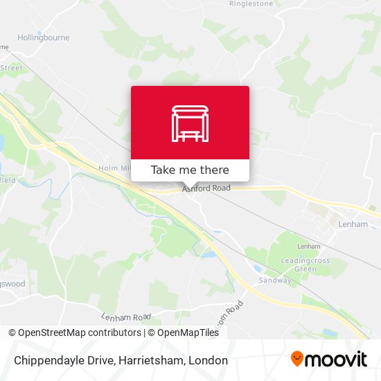 Chippendayle Drive, Harrietsham map