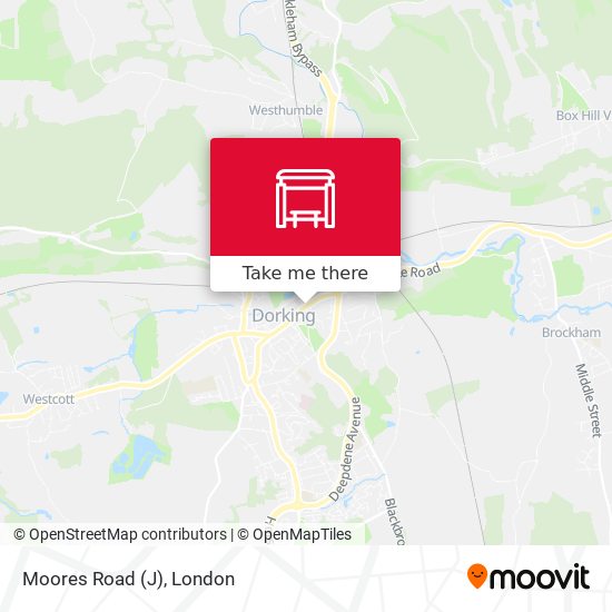Moores Road (J) map