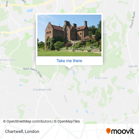 Chartwell map