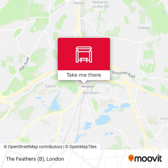 The Feathers (B) map