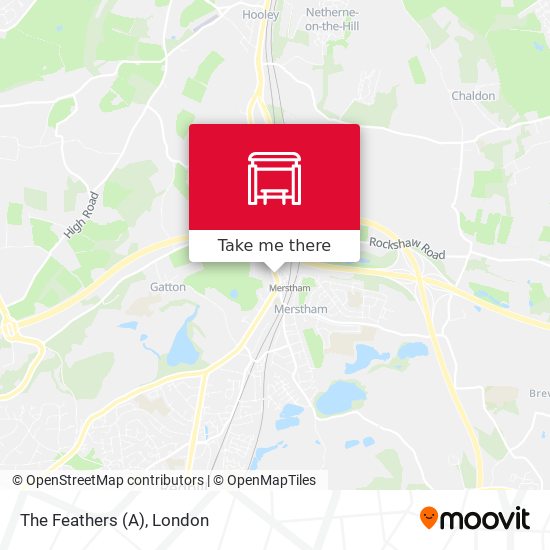 The Feathers (A) map