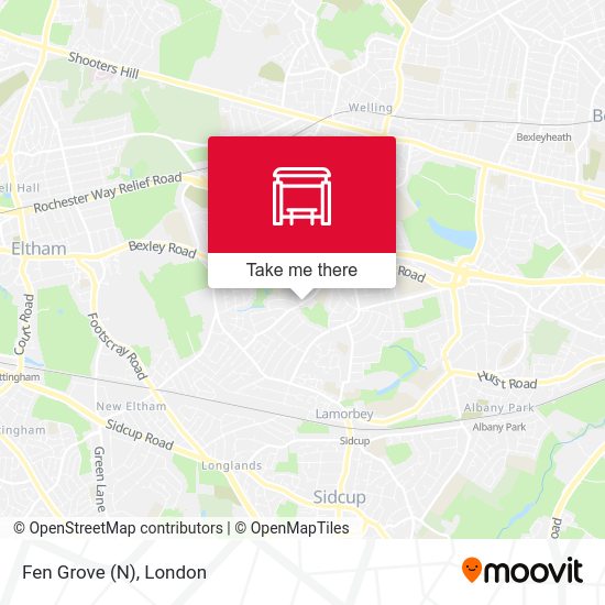 Fen Grove (N) map