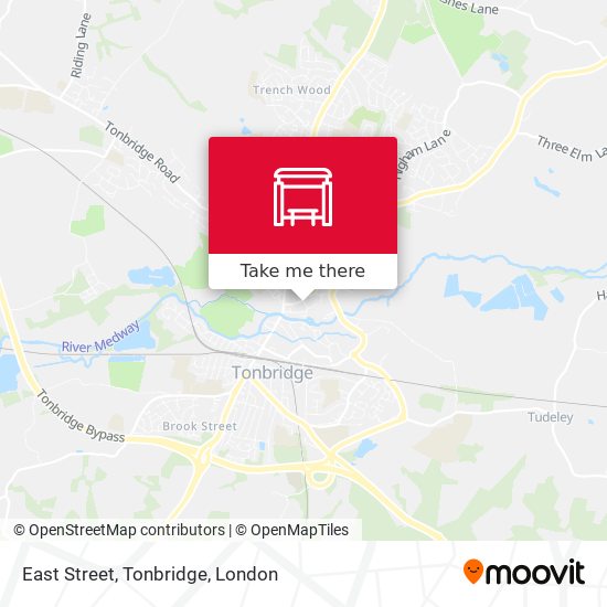 East Street, Tonbridge map