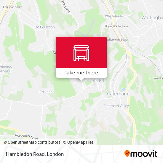 Hambledon Road map