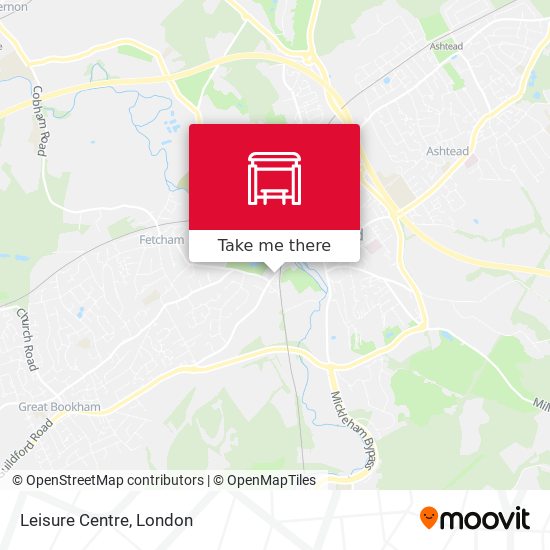 Leisure Centre map