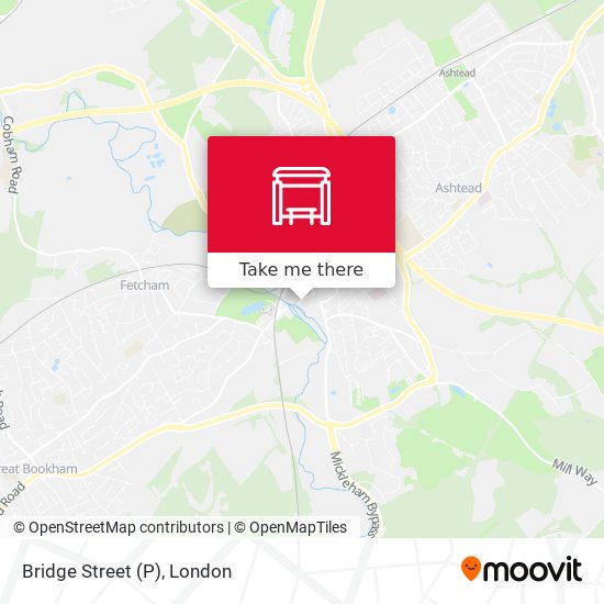 Bridge Street (P) map