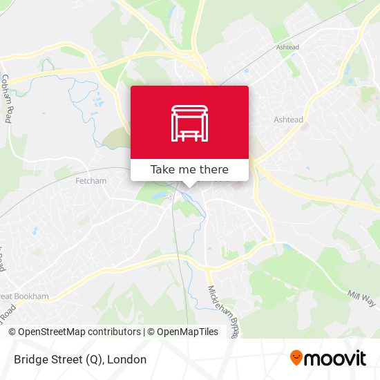 Bridge Street (Q) map