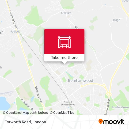 Torworth Road map
