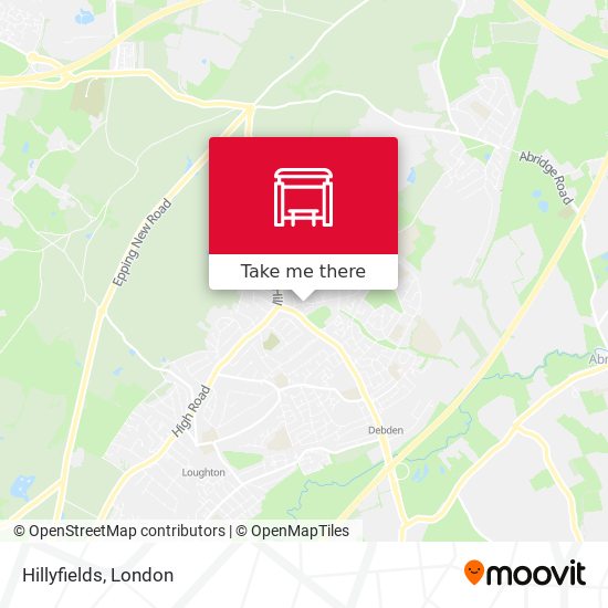 Hillyfields map
