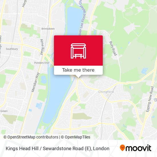 Kings Head Hill / Sewardstone Road (E) map