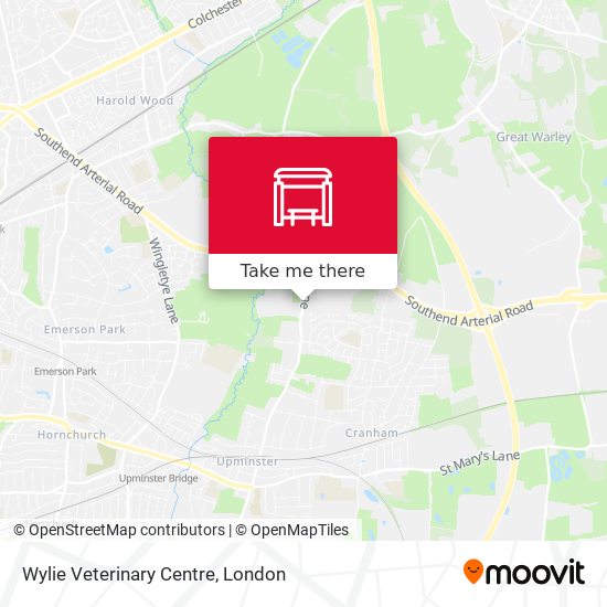 Wylie Veterinary Centre map