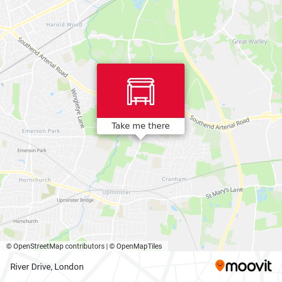 River Drive map