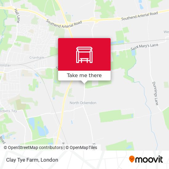Clay Tye Farm map