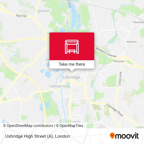 Uxbridge High Street (A) map