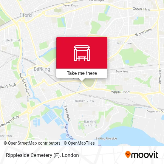 Rippleside Cemetery (F) map