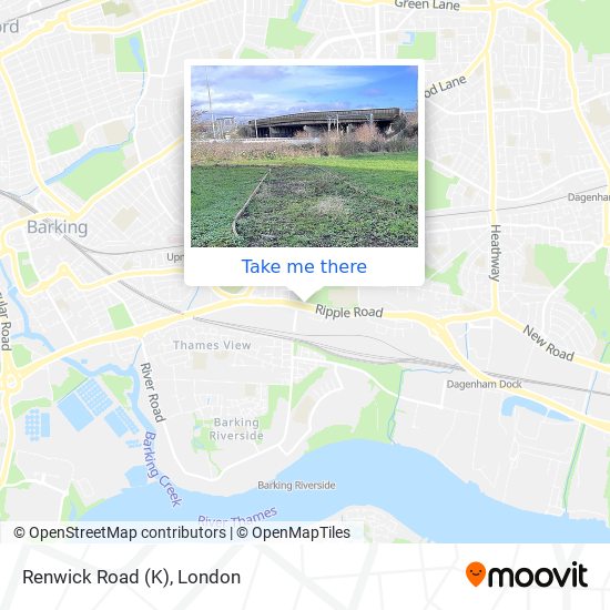 Renwick Road (K) map