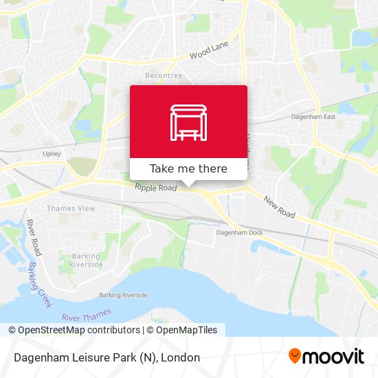 Dagenham Leisure Park (N) map