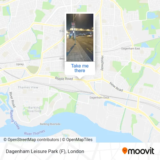 Dagenham Leisure Park (F) map