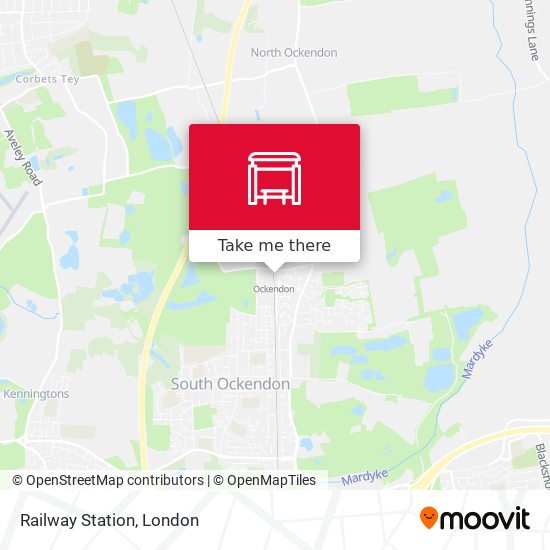 Railway Station map