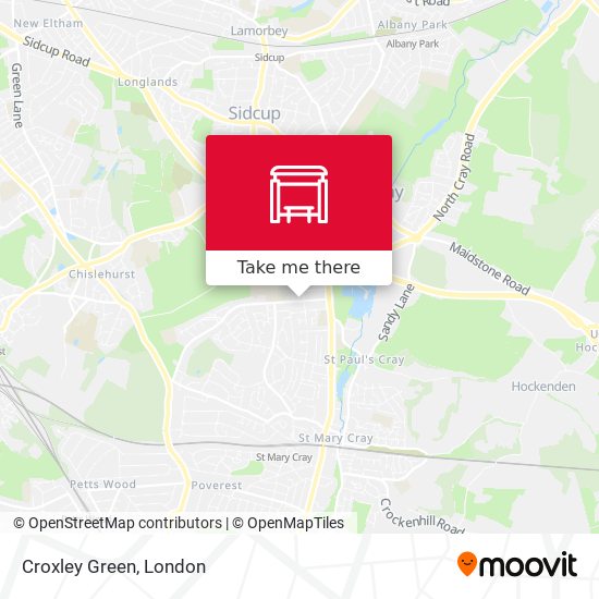 Croxley Green map