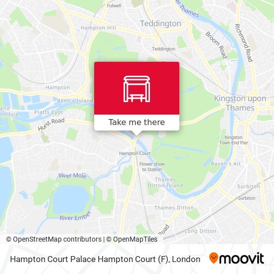 Hampton Court Palace Hampton Court (F) map